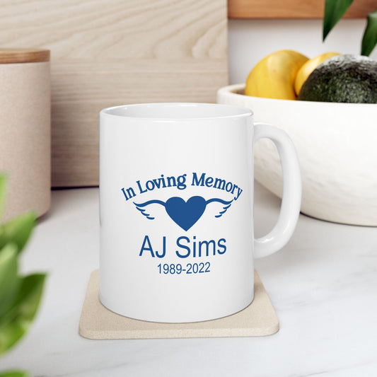 In Loving Memory Personalized Coffee Mug