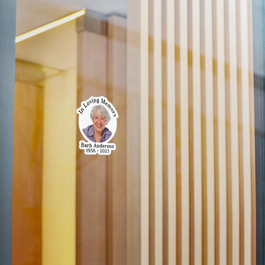 Memorial Indoor/Outdoor Vinyl Sticker